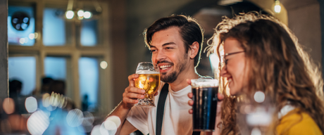 What happens when you drink alcohol on an empty stomach?
