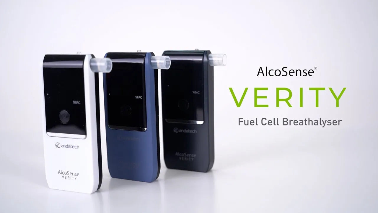 Andatech AlcoSense Verity personal breathalyser Youtube
