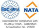 ISO/IEC17025 Calibration Accreditation logo for Andatech