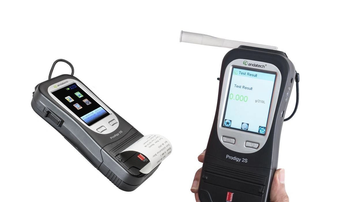 Andatech Prodigy 2S workplace breathalyser product features