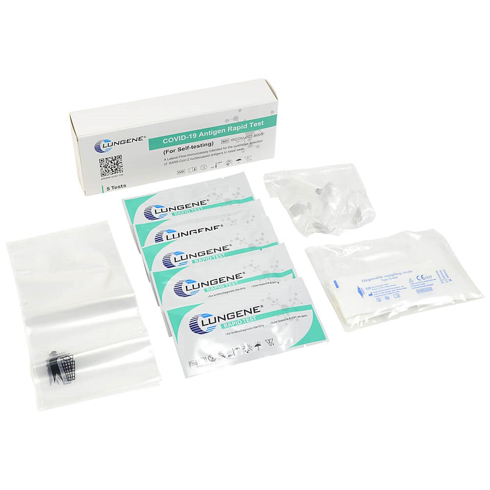 Clungene® COVID-19 Antigen Rapid Test (5 Test Kits Pack)