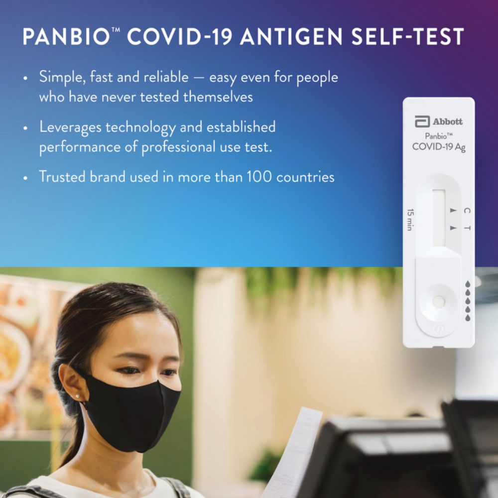 Abbott Panbio™ COVID-19 Antigen Self-Test Kit