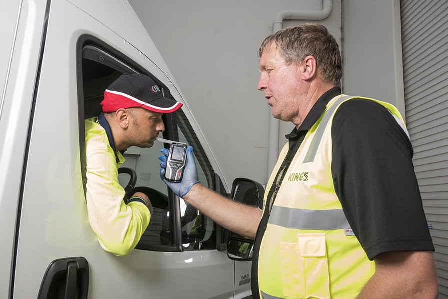 Kings tests drivers with Andatech Prodigy S breathalyser from Andatech