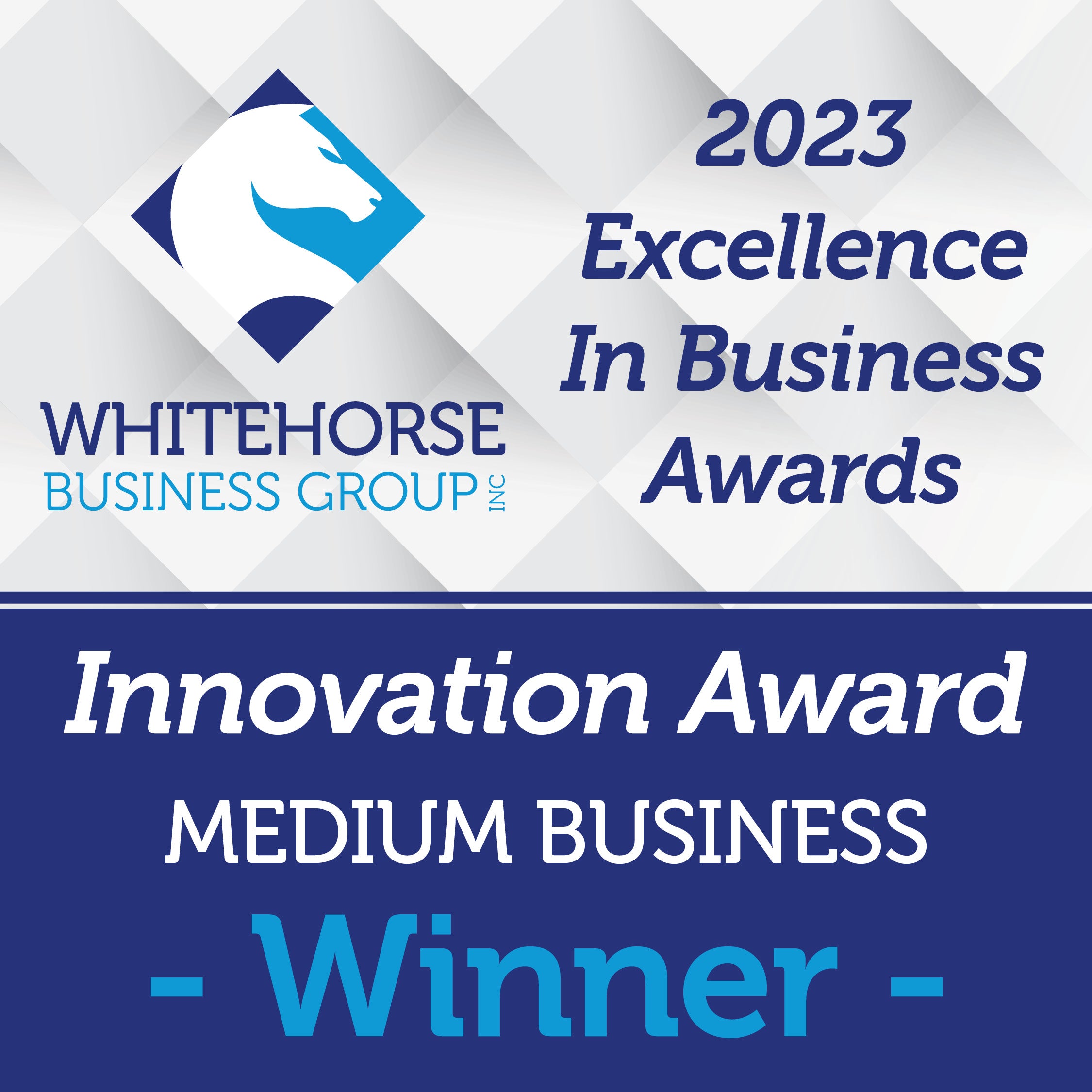 Whitehorse 2023 Innovation Award winner
