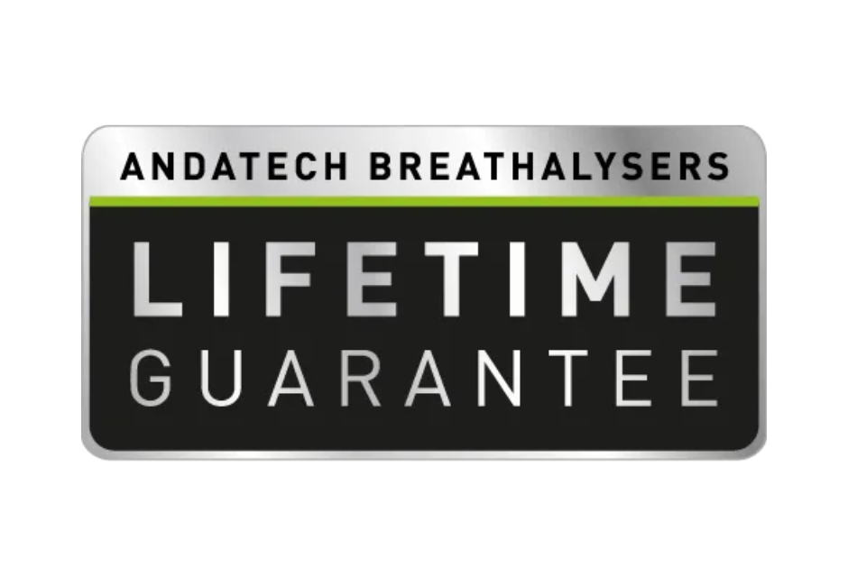Andatech Breathalysers Lifetime Guarantee