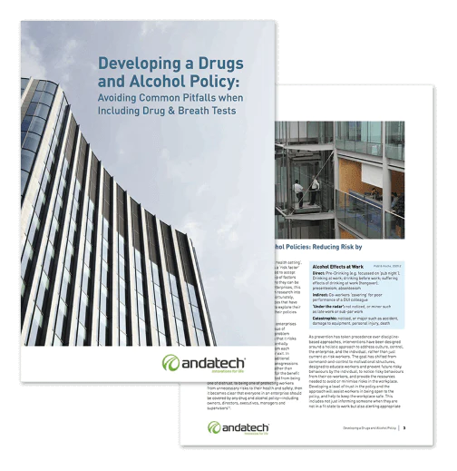 Developing a drugs and alcohol policy