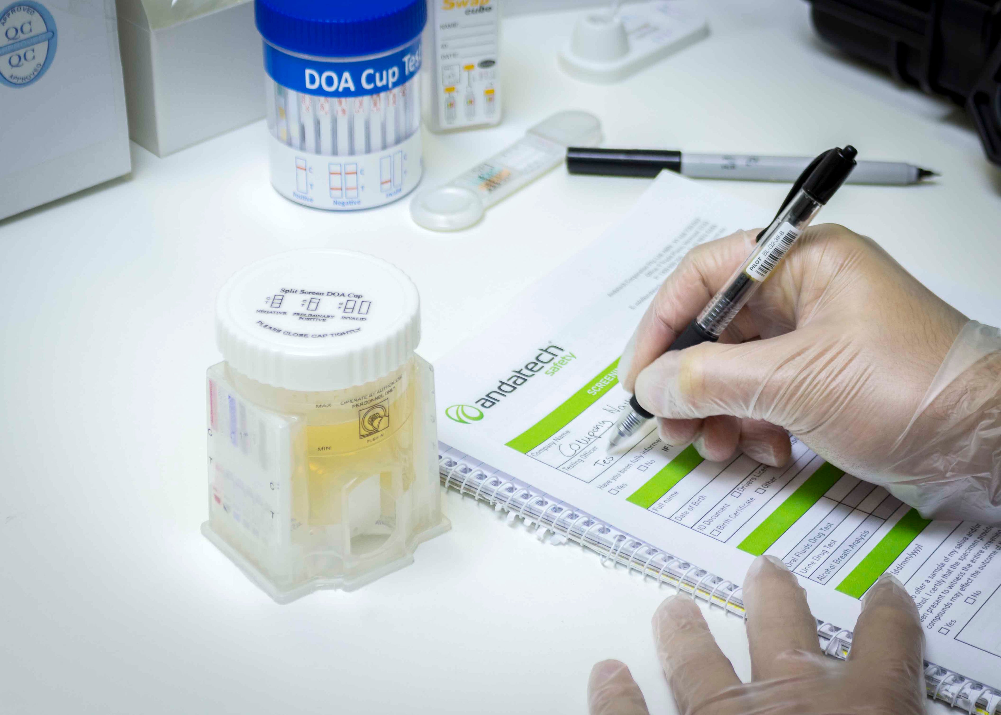 on-site alcohol and drug testing