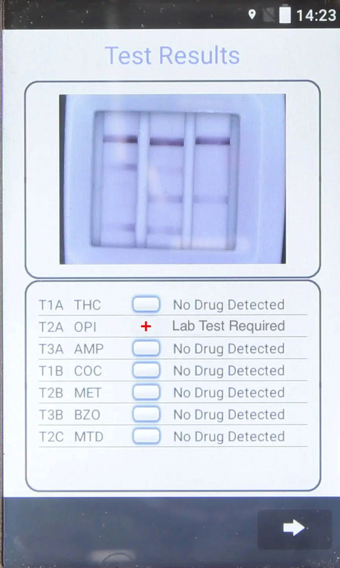 orascan-3000-Non-negative-test-results