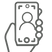 phone selfie icon