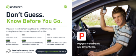 Andatech Launches "Know Before You Go" Campaign to Protect P-Platers on Australian Roads
