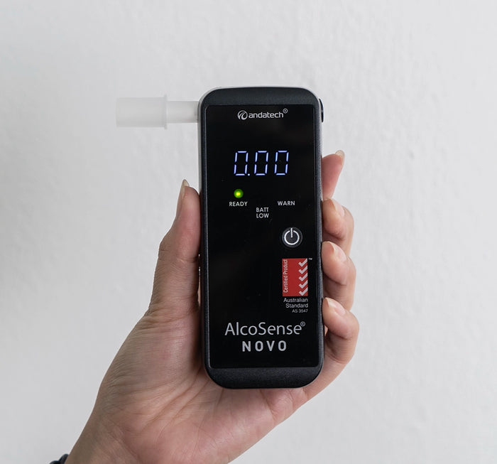 Results on the AlcoSense Novo personal breathalyser