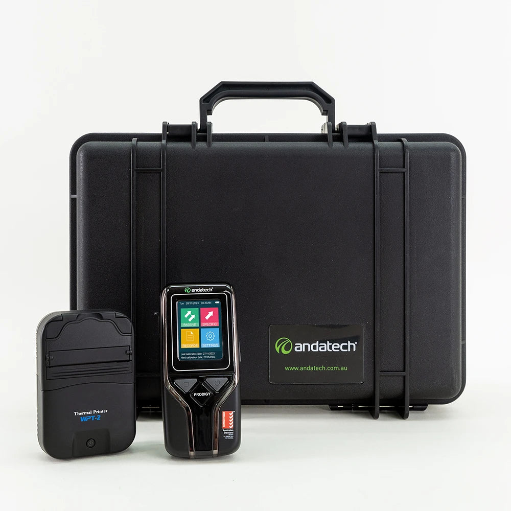 Andatech Prodigy S Portable Workplace Breathalyser Print Pack