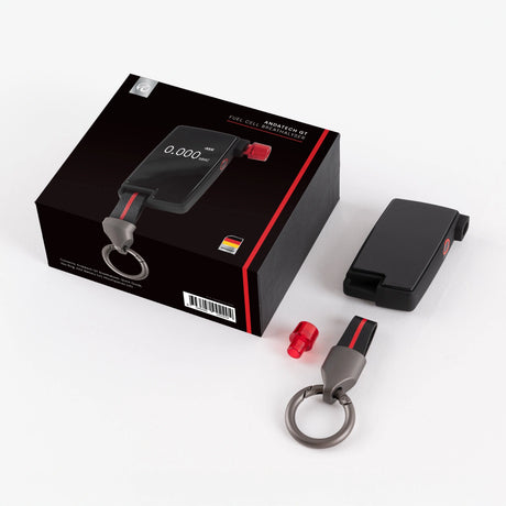 Andatech GT fuel cell breathalyser with giftbox packaging