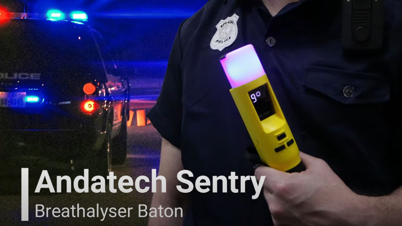Features of the Andatech Sentry Breathalyser