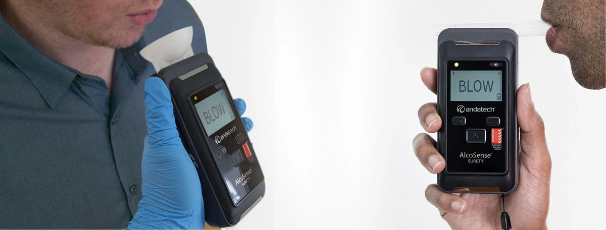 Andatech Surety breathalyser features