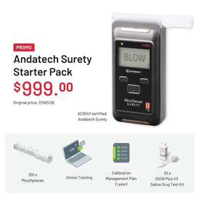 Surety Drug and Alcohol Testing Starter Pack