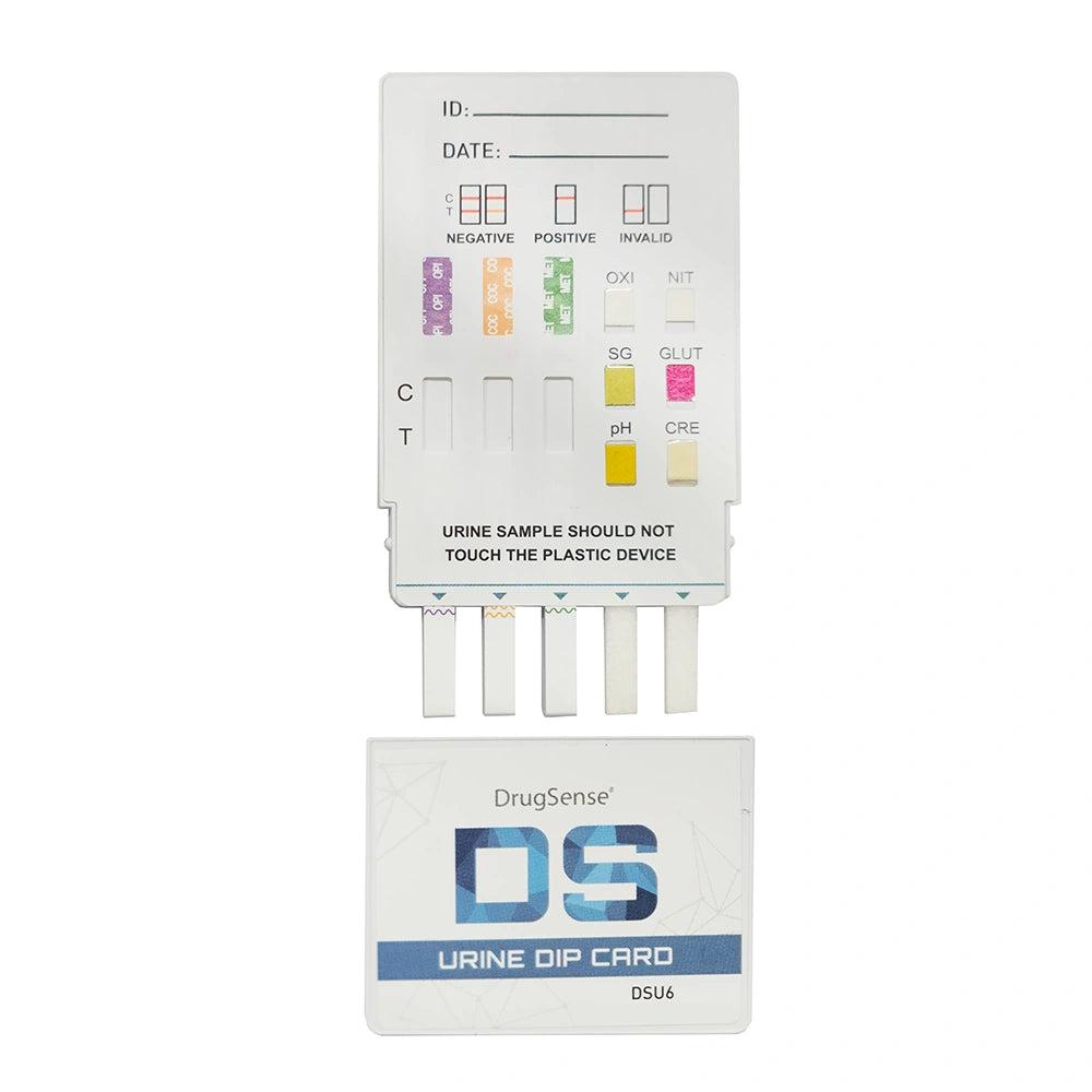 DrugSense DSU6 Urine Drug Test Dip Card - AS/NZS4308:2008 | Andatech