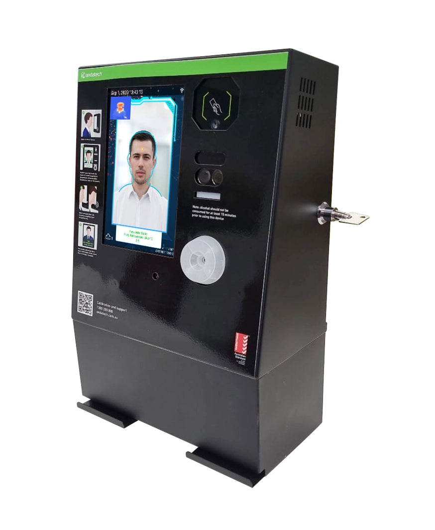 Metal Enclosure & Straw Dispenser for Andatech Soberlive Breathalyser
