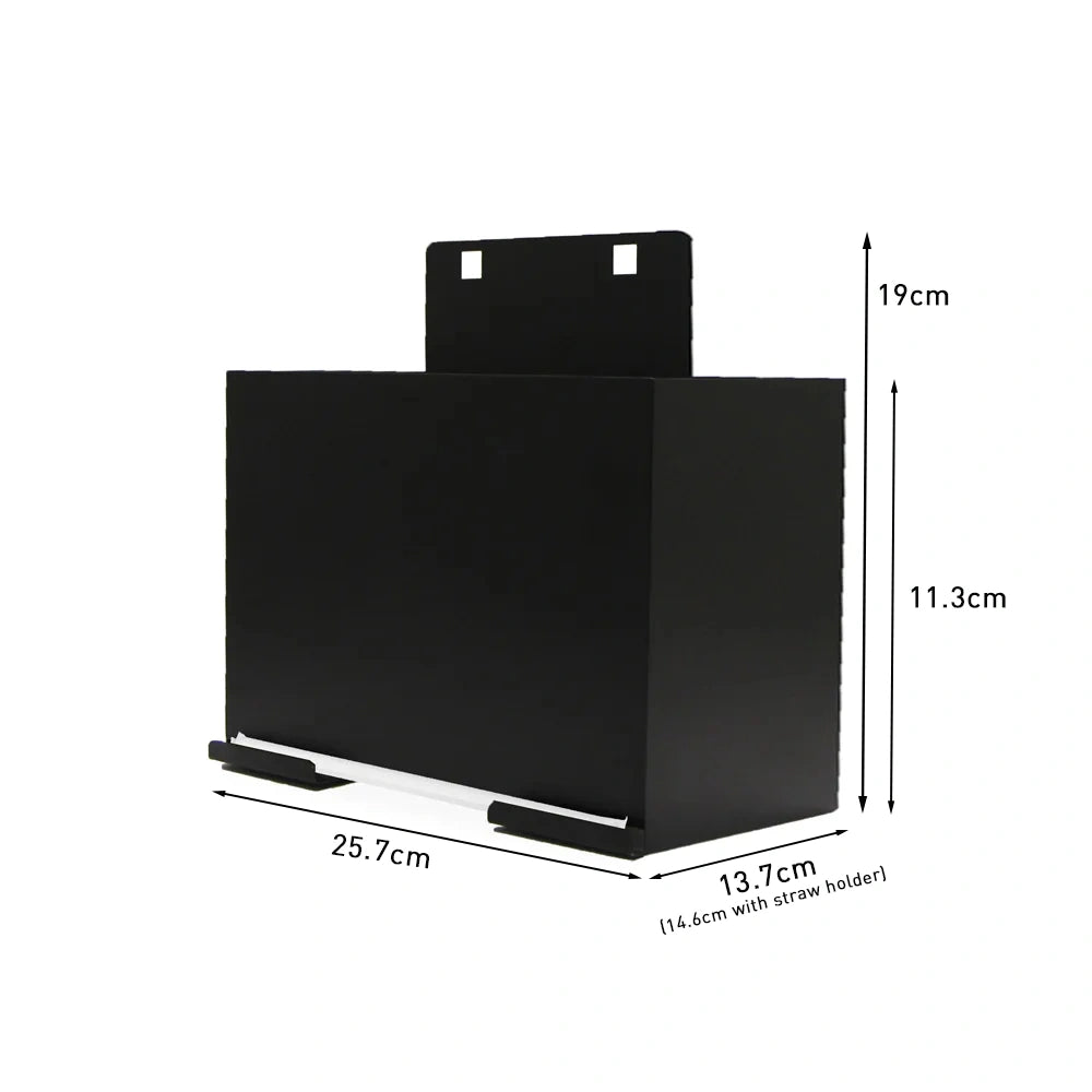 Straw Dispenser for Andatech Soberlive Breathalysers - Dimensions