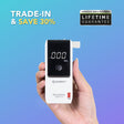 Trade in to AlcoSense Verity Gen 2 breathalyser (White) - Get 30% + Lifetime Guarantee