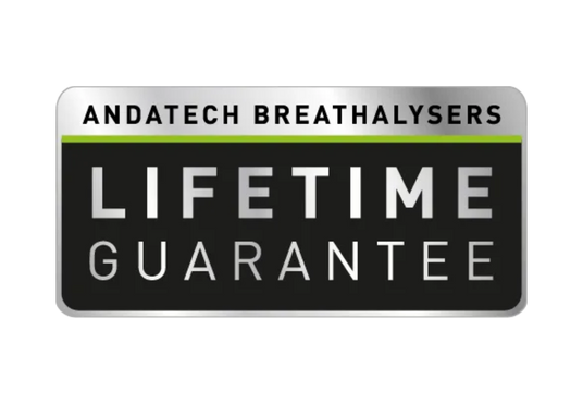 Andatech Breathalysers Lifetime Guarantee