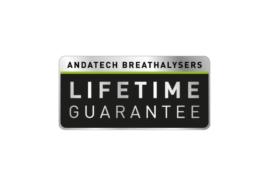 Andatech breathalysers lifetime guarantee