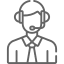 Customer support icon