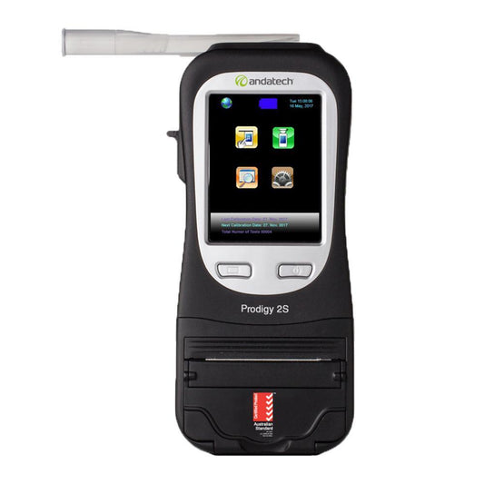 Andatech Prodigy 2S workplace portable breathalyser